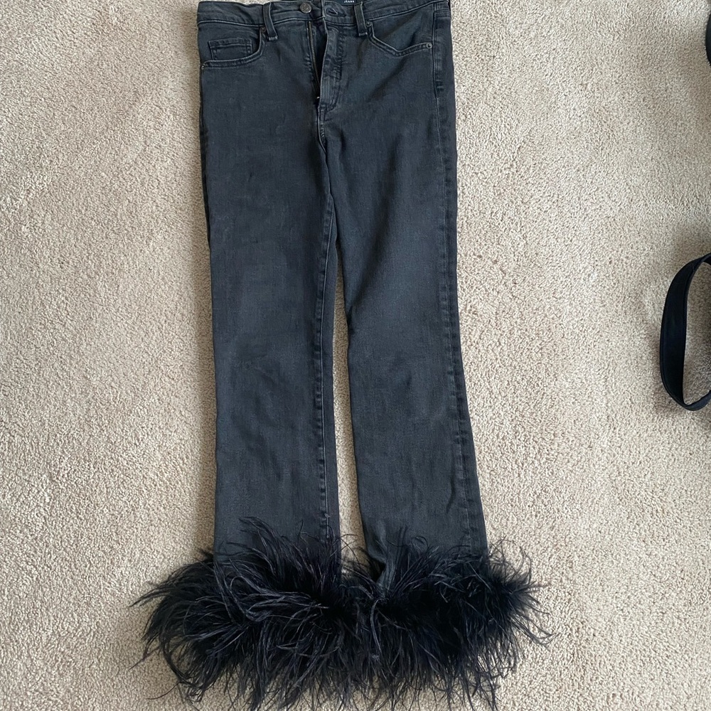 Veronica Beard Keerena Feather Jeans